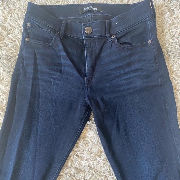 Express Mid Rise Skinny Jeans - Picture 3 of 3